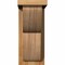 Ekena Millwork Crestline Rough Sawn Corbel w/Backplate, Western Red Cedar, 6"W x 10"D x 14"H COR06X10X14CRE01RWR - alternate 2